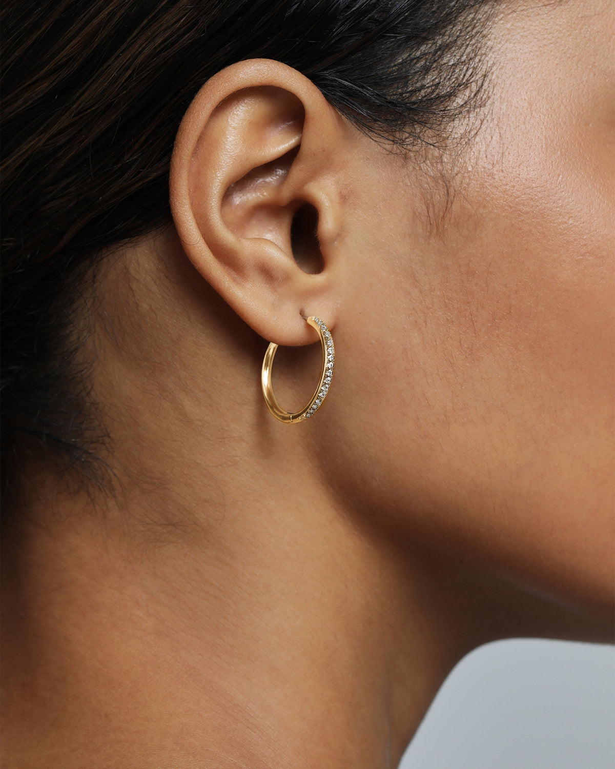 Hinged Hoop Earrings