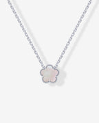Gemstone Clover Necklace