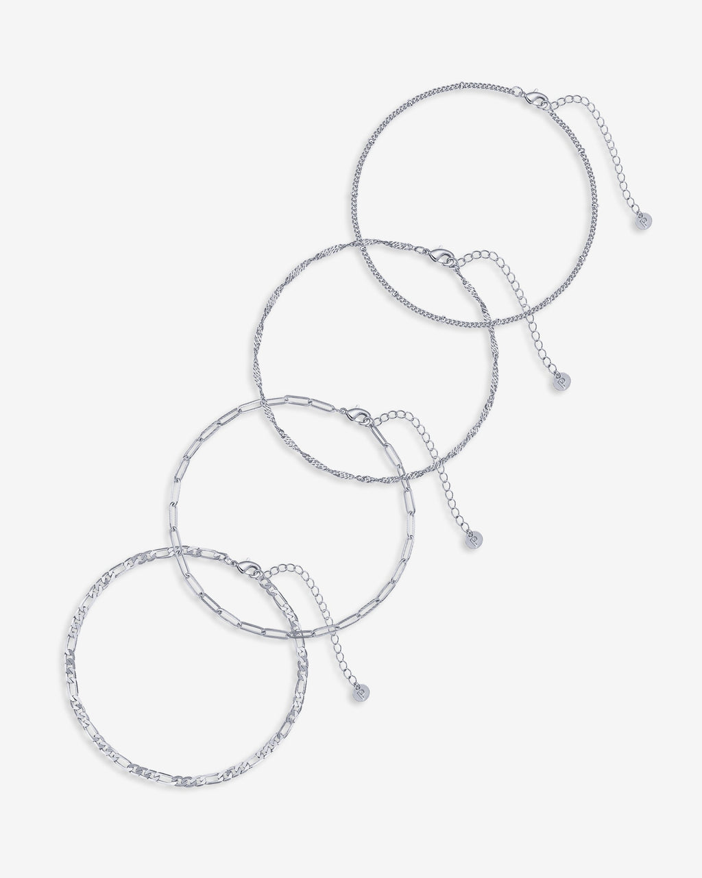 Four Chains Anklet Pack