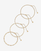 Four Chains Anklet Pack