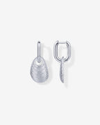 Convertible Seashell Huggie Earrings