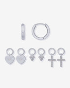 Mix and Match Huggie and Charms Set