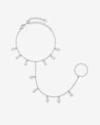 Boho Pearl Hand Chain