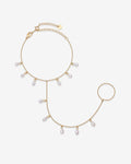 Boho Pearl Hand Chain