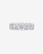 Eternal Heart-Cut Eternity Ring