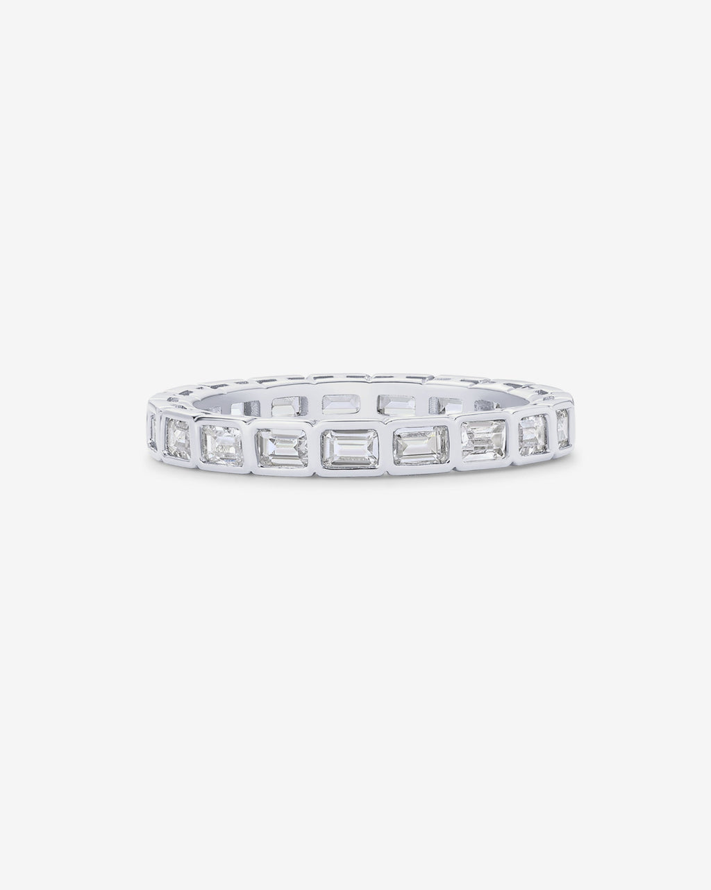 Emerald-Cut Eternity Ring