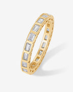Emerald-Cut Eternity Ring