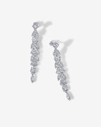 Dewdrop Linear Bridal Earrings