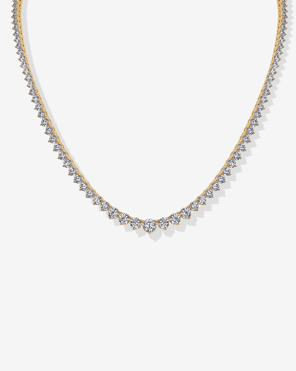 Graduated Tennis Necklace