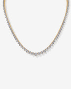 Graduated Tennis Necklace