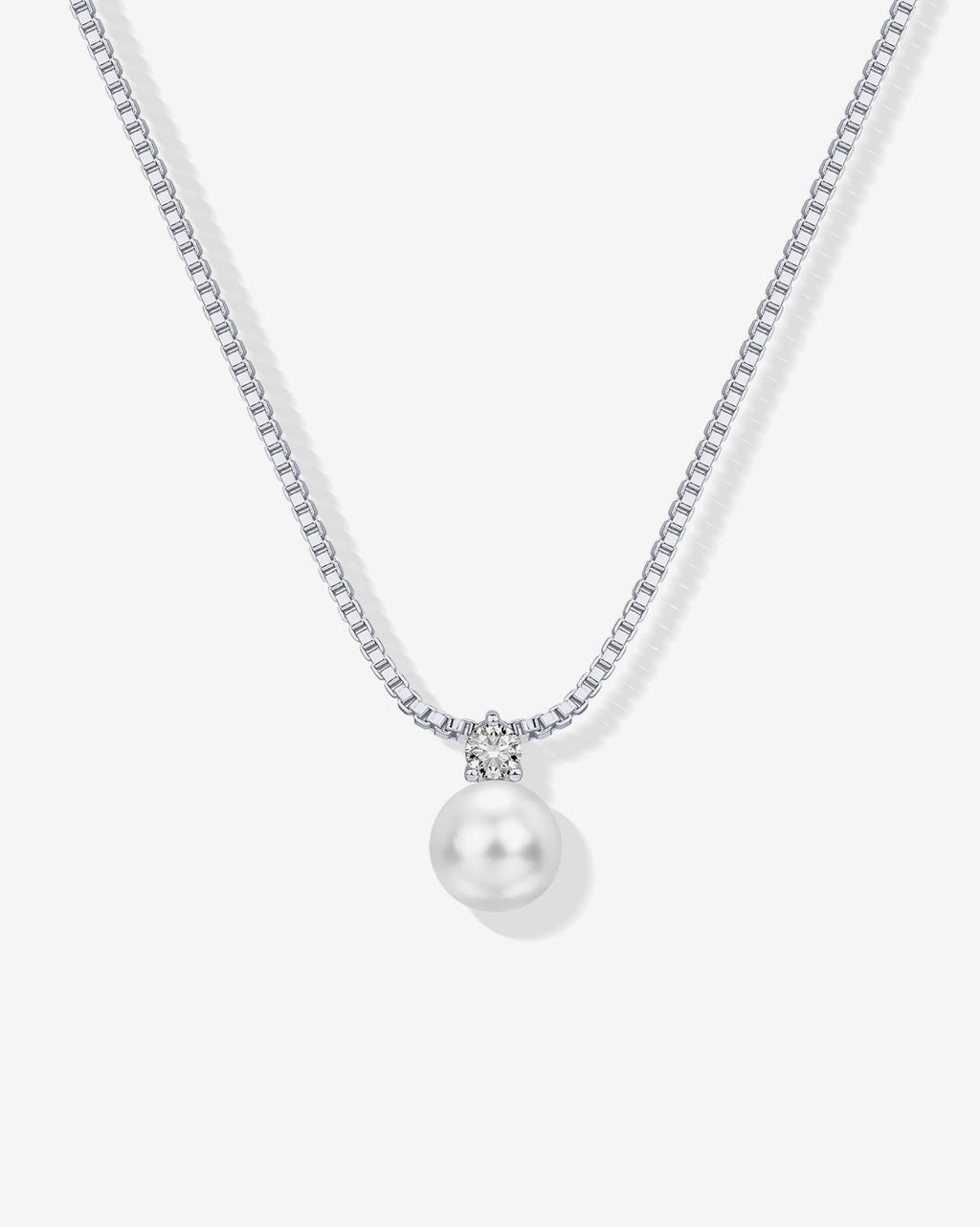 Bridal Pearl Pendant Necklace