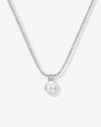 Bridal Pearl Pendant Necklace