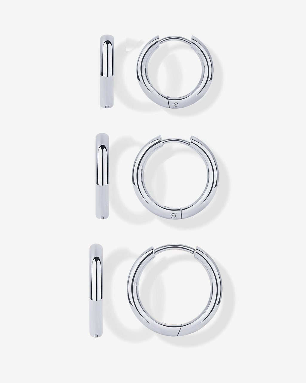 Small Hoop Earrings Set
