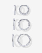 Small Hoop Earrings Set