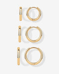 Small Hoop Earrings Set