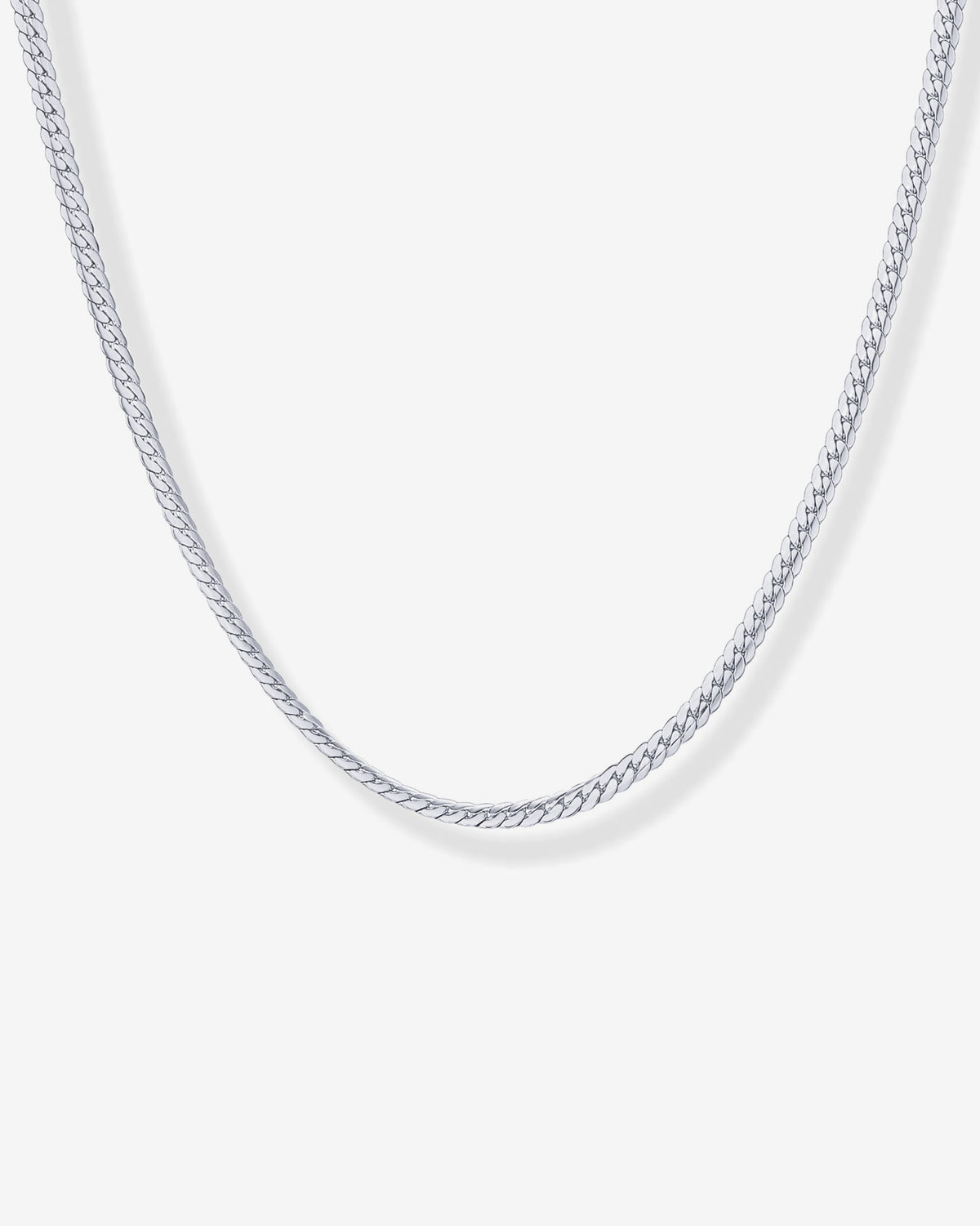 Waterproof Curb Chain Necklace