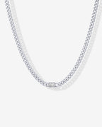 CZ Cuban Link Chain Necklace