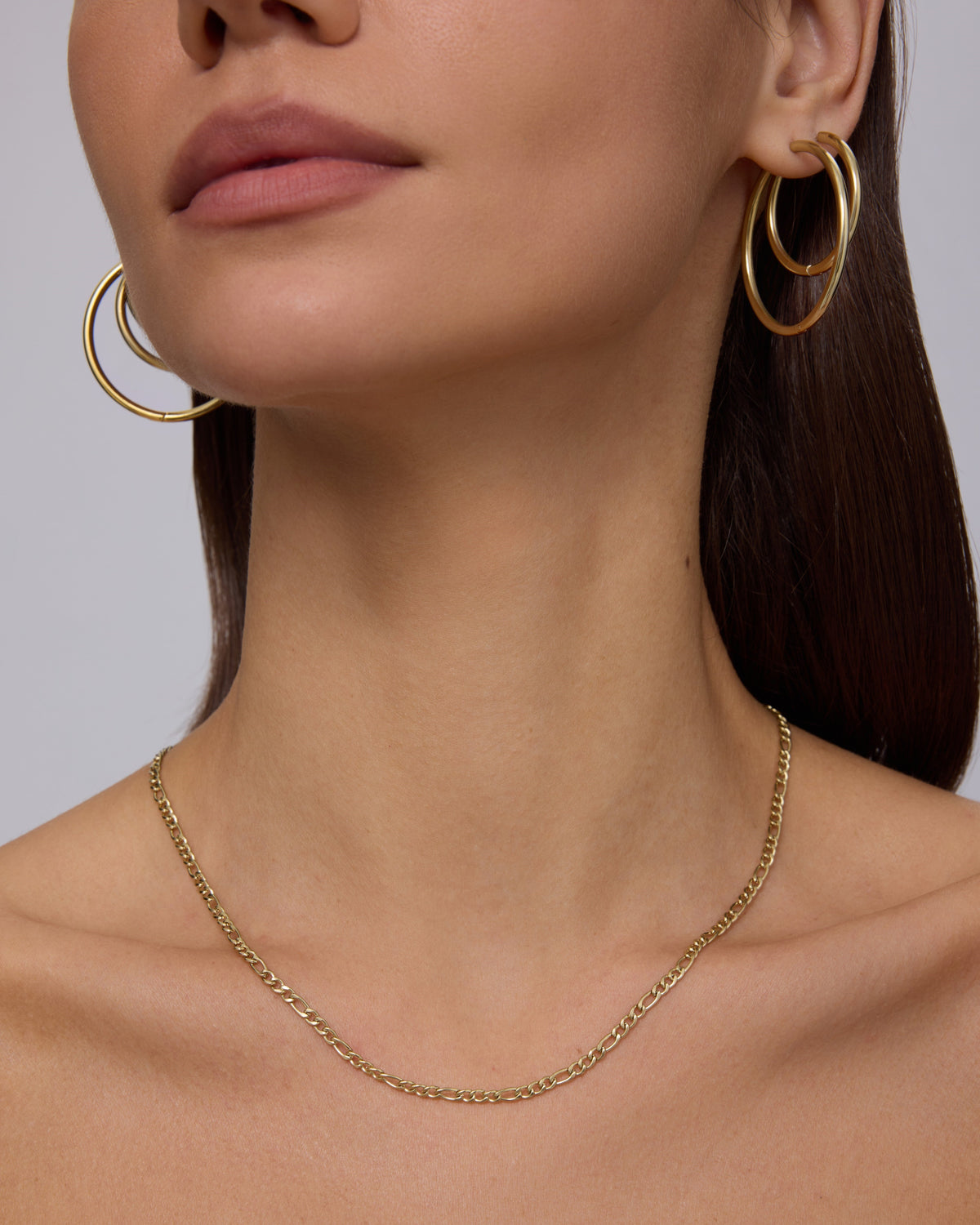 Waterproof Figaro Chain Necklace