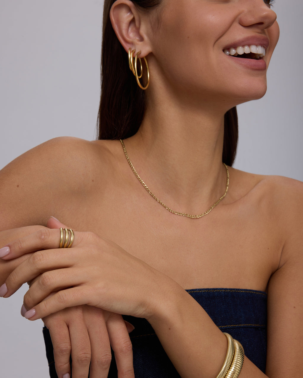 Waterproof Figaro Chain Necklace