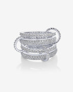 Interlocking Multi Band Ring
