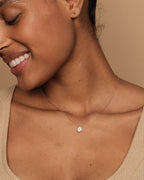 Dainty Pear Pendant Necklace