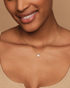 Princess Cut Pendant Necklace