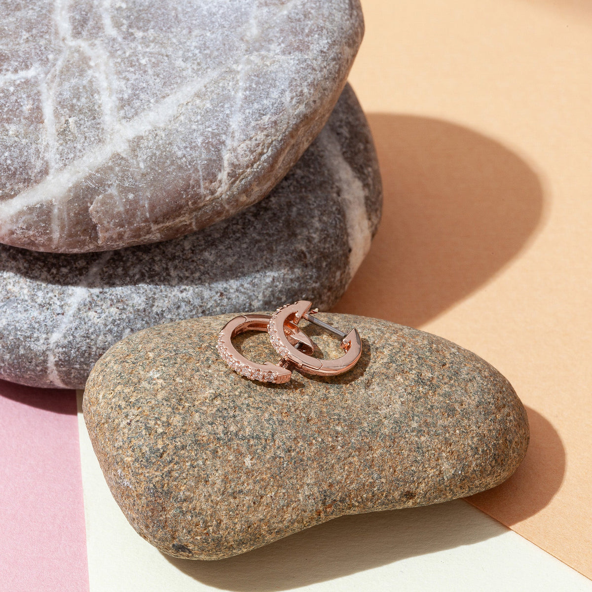 Josephine Huggie Earrings