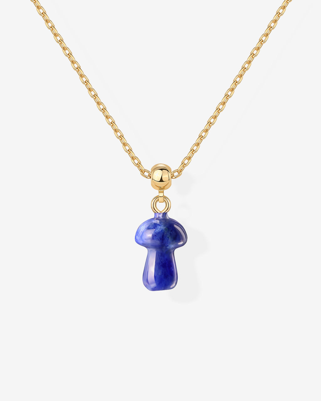 Gemstone Shroom Necklace