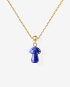 Gemstone Shroom Necklace