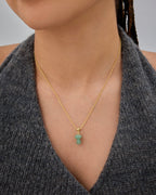 Gemstone Shroom Necklace
