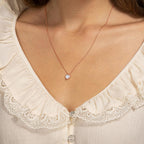 Heart Solitaire Pendant Necklace