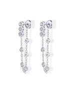 Waterproof Long Drop Earrings