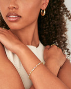 Medium Colored Cubic Zirconia Tennis Bracelet