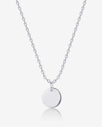 Disc Pendant Necklace