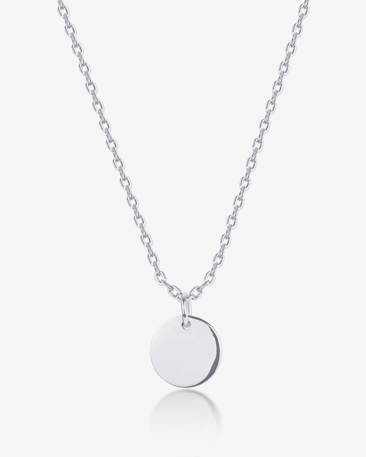 Disc Pendant Necklace