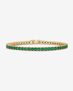 Colored Tennis Cubic Zirconia Bracelet