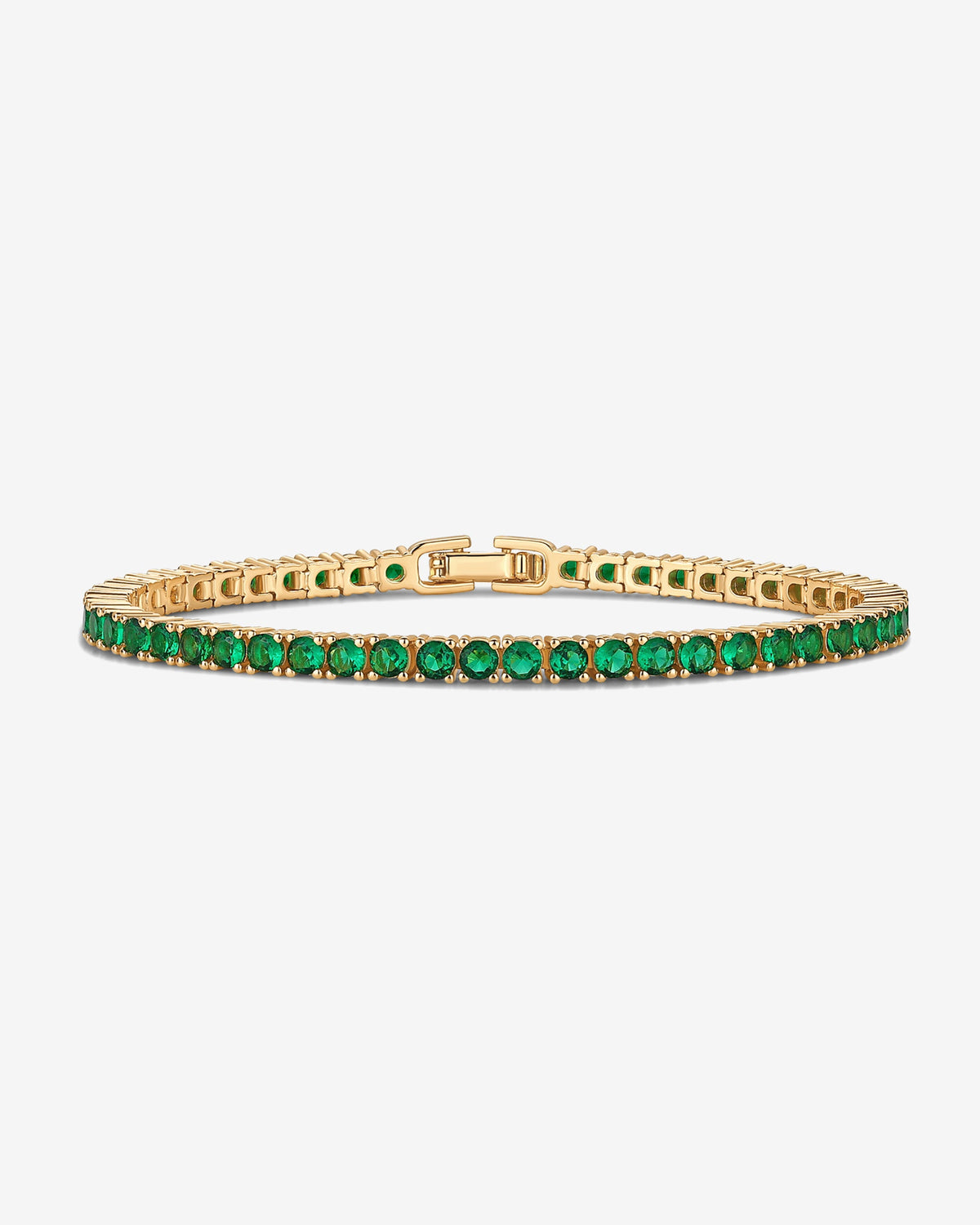 Colored Tennis Cubic Zirconia Bracelet
