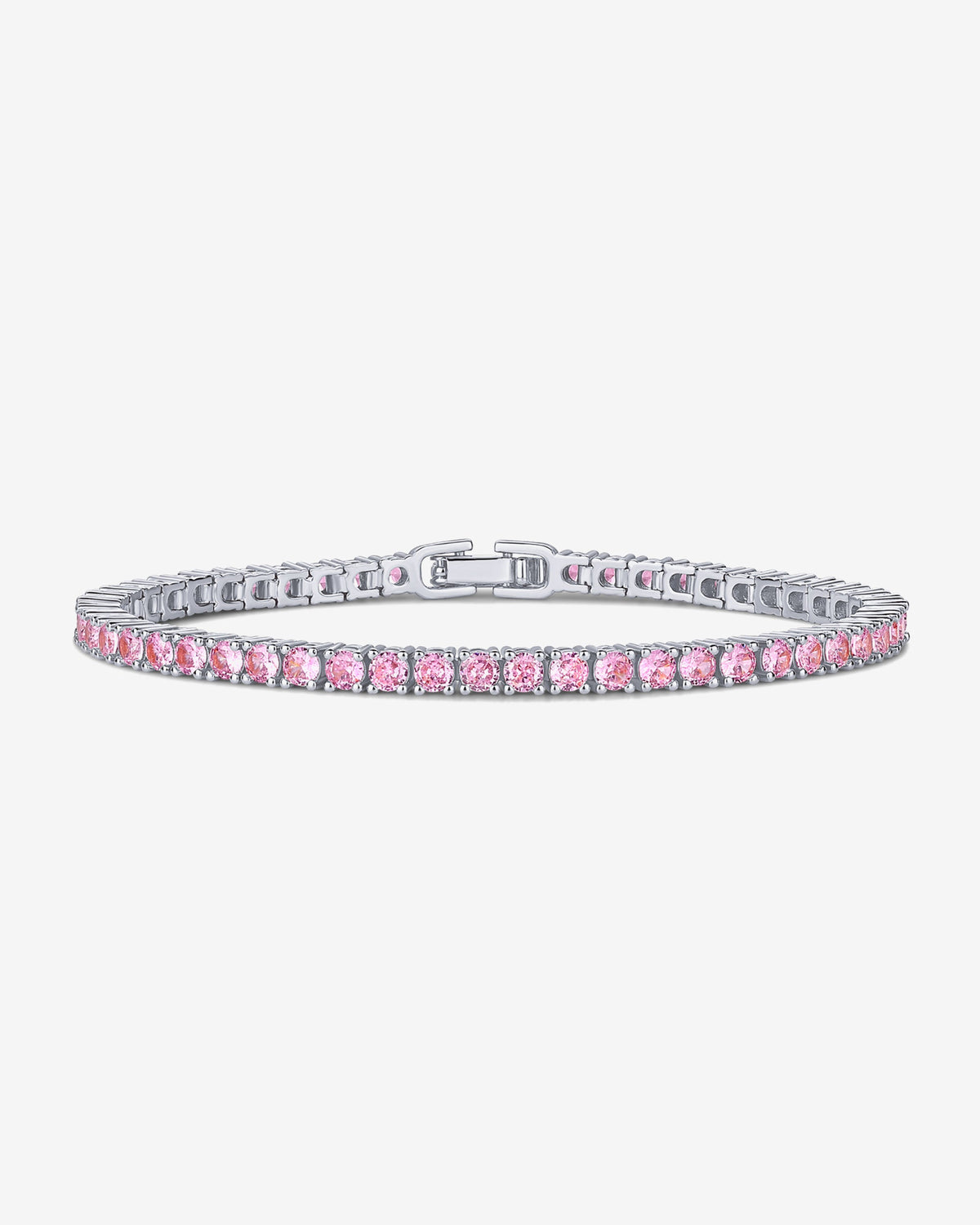 Colored Tennis Cubic Zirconia Bracelet
