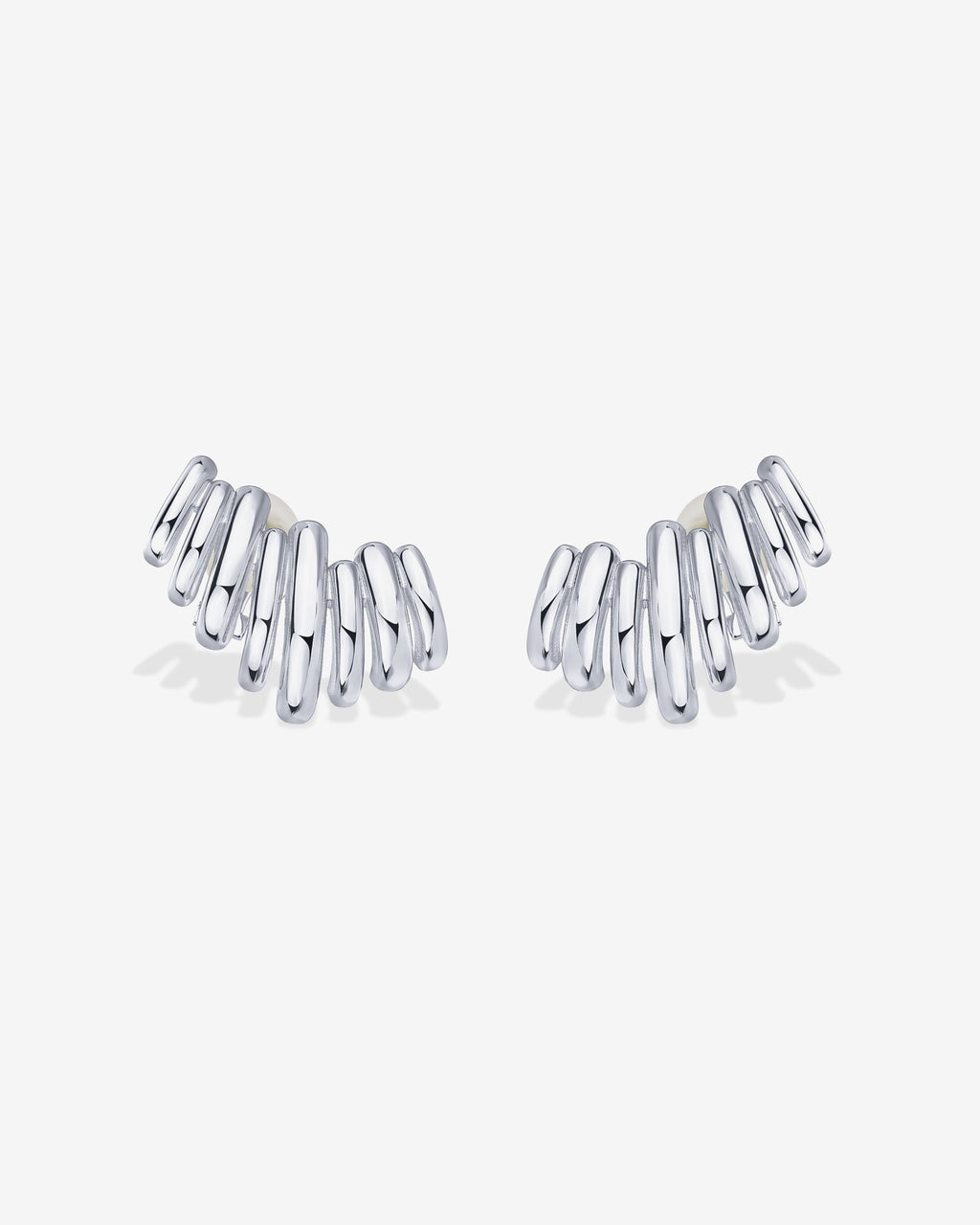 Stacked Climber Earrings