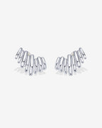 Stacked Climber Earrings