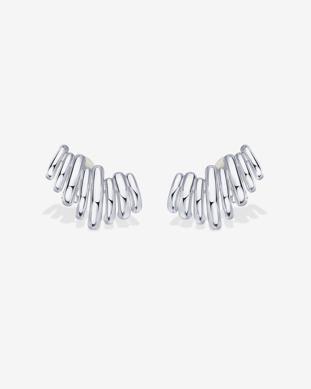 Stacked Climber Earrings