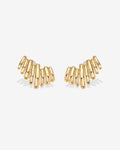 Stacked Climber Earrings