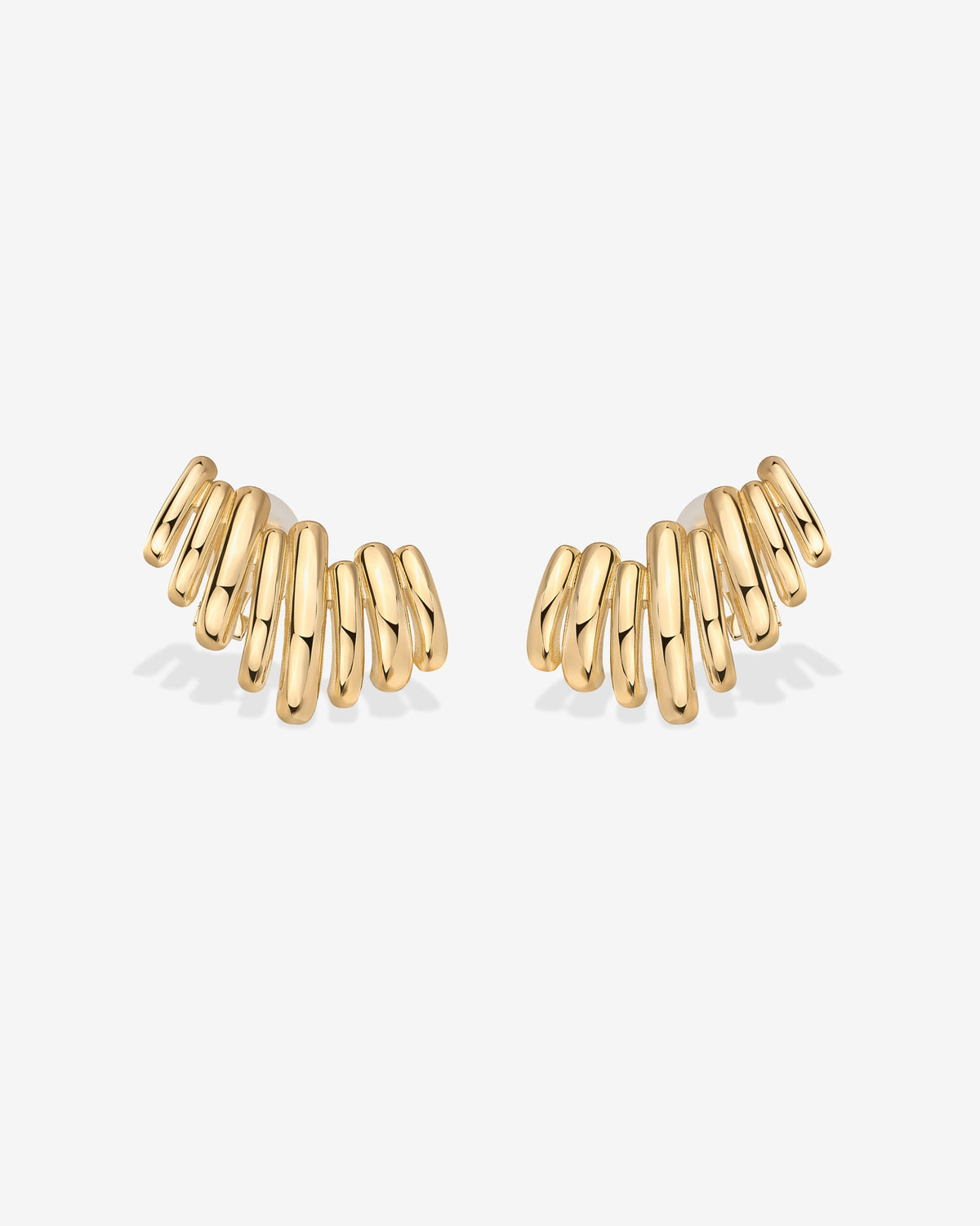 Stacked Climber Earrings