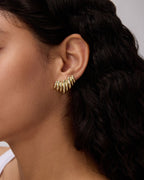Stacked Climber Earrings