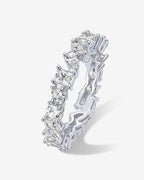 Mixed Shape Eternity Ring