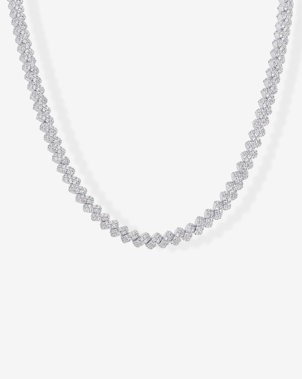 CZ Bridal Tennis Necklace