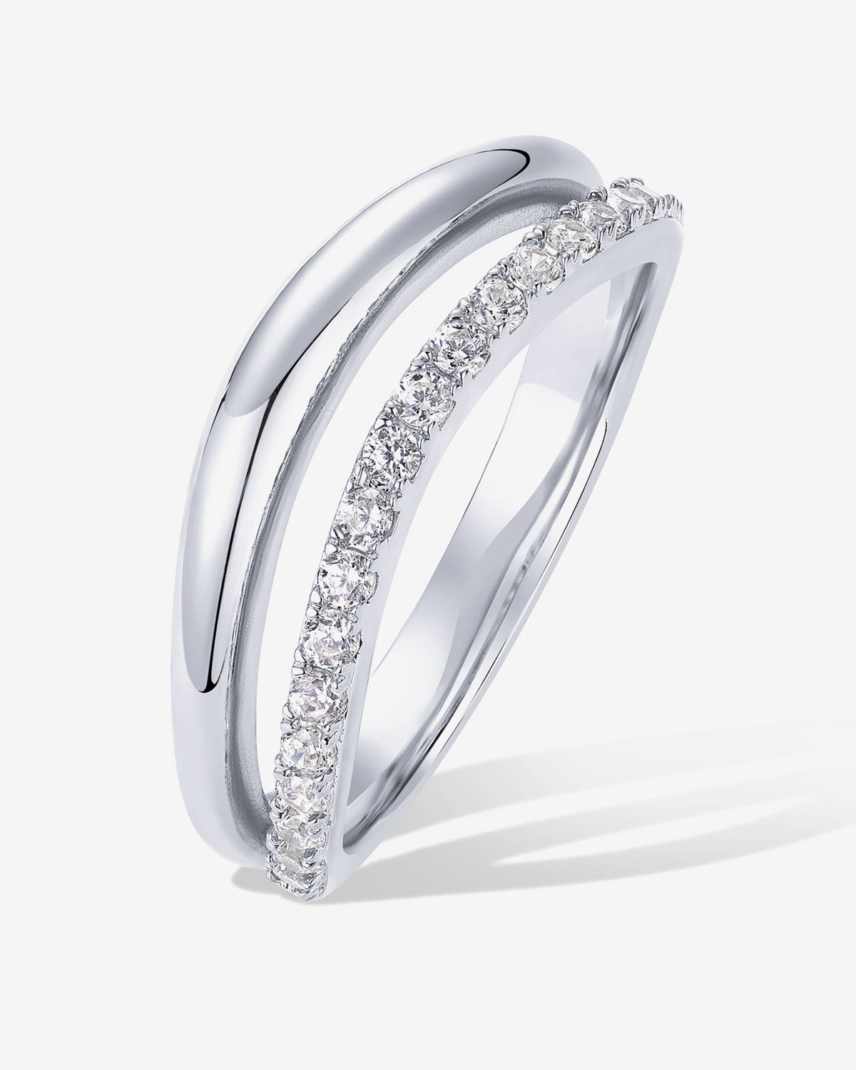 Wavy Split Ring