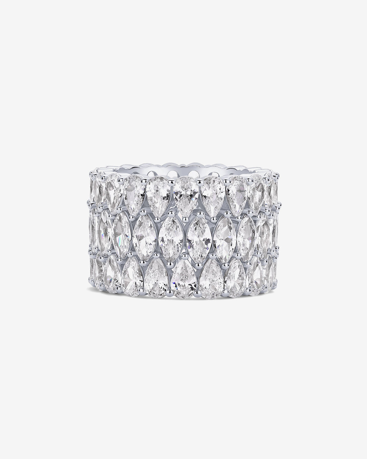 Eternity Ring Trio Set