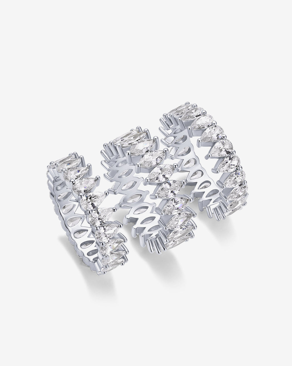Eternity Ring Trio Set