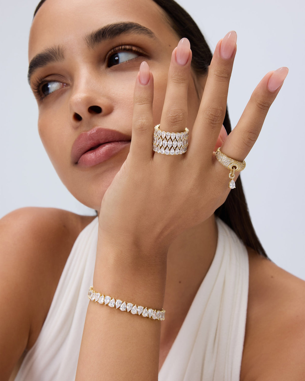Eternity Ring Trio Set